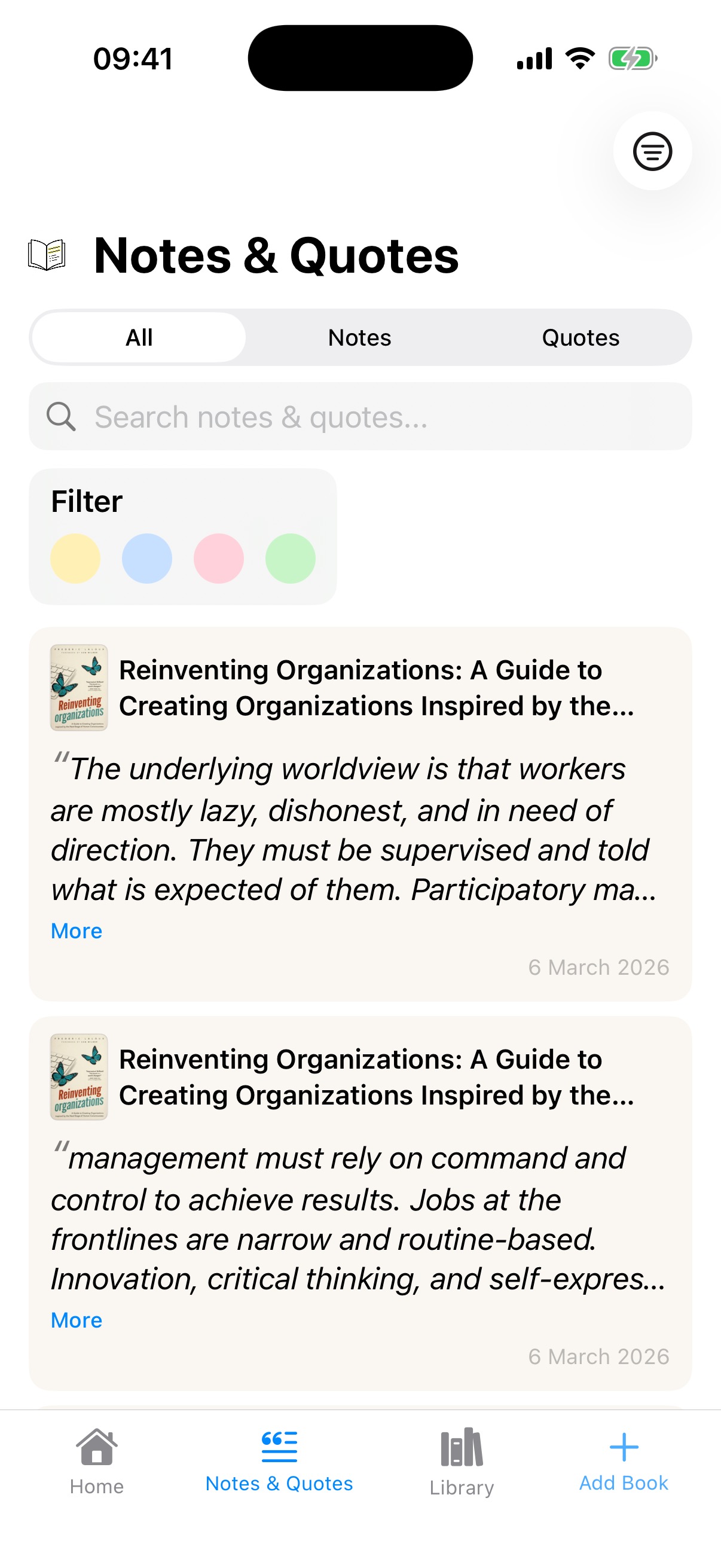 v2.1 Notes and Quotes